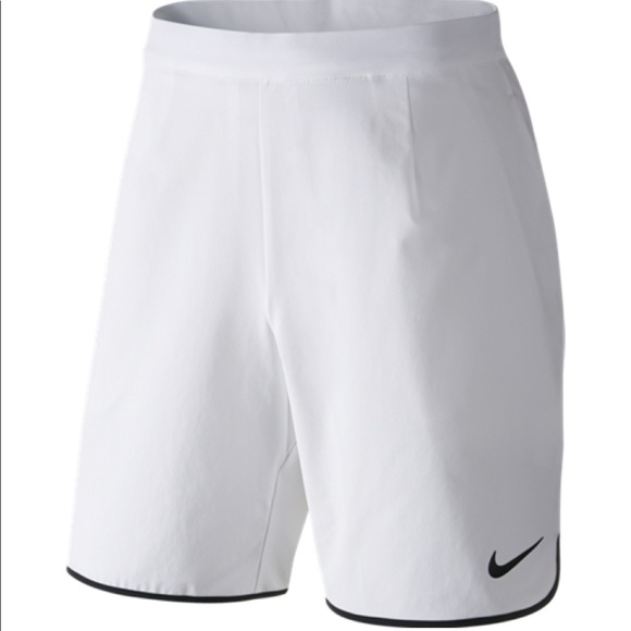 Nike | Shorts | Nike Court Flex Mens 9 Woven Tennis Shorts White | Poshmark